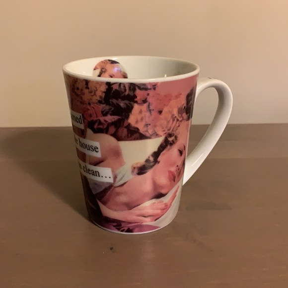 Anne Taintor “Clean” Cheeky Retro Ceramic Mug - Picture 2 of 7